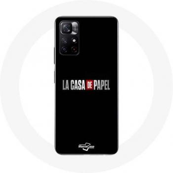 Custodia per Xiaomi Redmi Note 11s 5G La casa de papel Logo