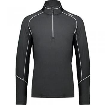 Camiseta CMP Softech manga larga negro blanco - L