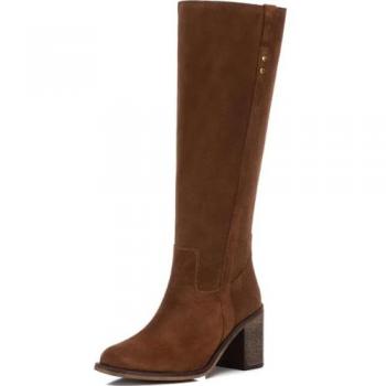 Stivali da donna in pelle Carmela 161971 color cammello EU 38