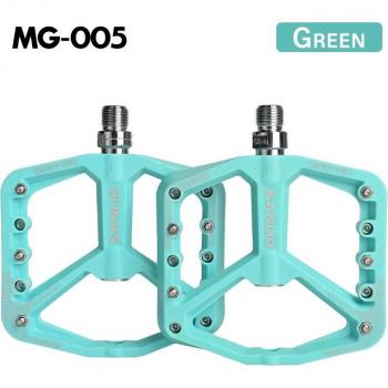 Nylon Fiber Mountain Bike Pedal Spare Parts Set 9/16 DU Bearing 100x109mm