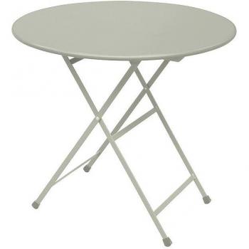 Emu Arc en Ciel 346 Klapptisch Ø 80 cm – taupe (71, TAUPE)