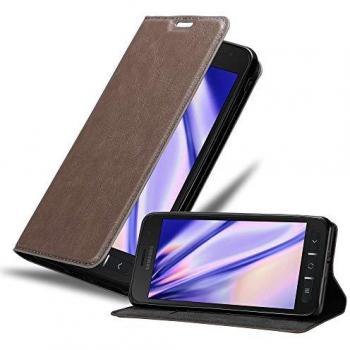 Carcasa Protectora Libro XCover 4S Marrón Café