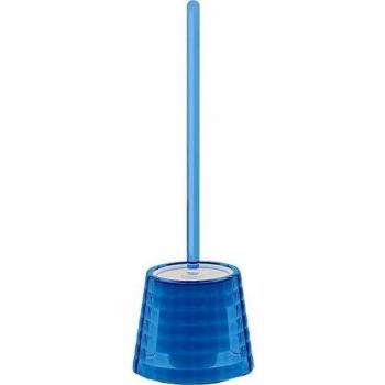 Escobillero de baño Gedy Glady en resina azul