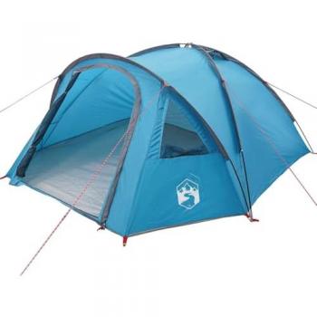 VidaXL Tenda da Outdoor Blu 308 x 268 x 130 cm Poliestere