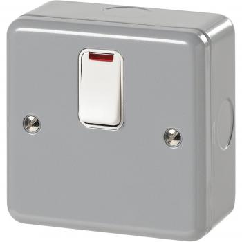 Metalclad K5232 20A Double-Pole Switch with Indicator Light