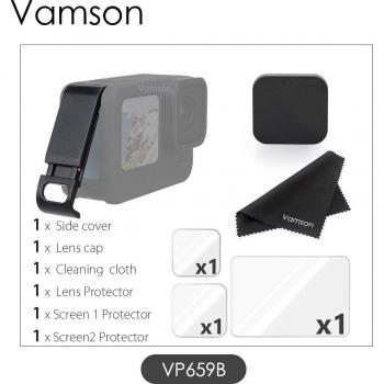 Vamson Easy-Remove Side Cover for GoPro Hero 10 9