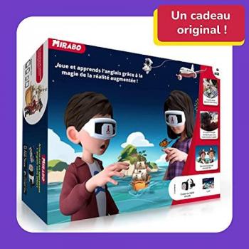 Jeu éducatif en réalité augmentée et virtuelle Reenbow Mirabo - Joue et apprends l'anglais à partir de 7 ans
