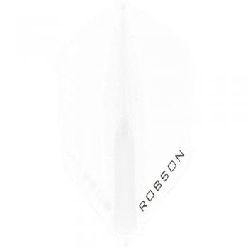 Pluma Bulls Robson Estándar Small Blanca – Diseño de Plumas y Flight Plus