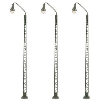 LED-Gittermast-Bogenleuchte warmweiß