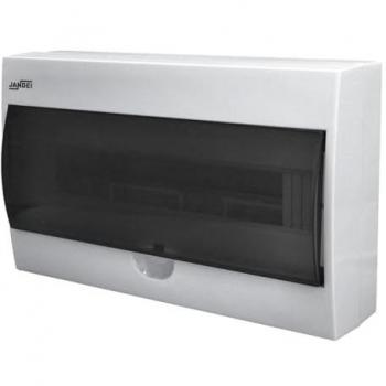 Cuadro eléctrico superficie interior 18 módulos tapa traslúcida