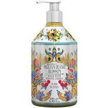 Sanwa Rudy Le Maioliche Liquid Soap – Sicilian Orange Blossom Refill (Orange)