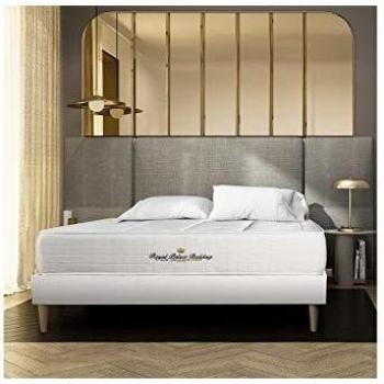 Conjunto Royal Palace - Somier Blanco + Colchón Viscoelástico 140 x 190