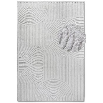 ELLE DECORATION Hochflor-Teppich Chappe, rechteckig, 18 mm, weiß