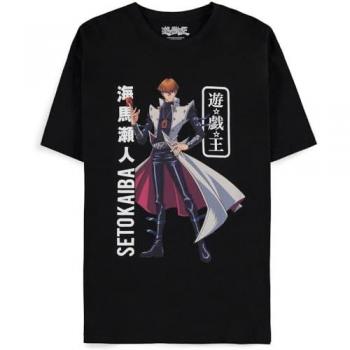 Yu-Gi-Oh! Seto Kaiba T-Shirt - Schwarz - XXL