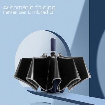 Sombrilla luminosa LED resistente al viento para hombres