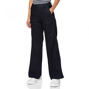 G-STAR RAW Bronson High Wide Leg Wmn, Pantalones para Mujer, Azul