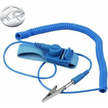 Bracelet antistatique réglable avec câble de mise à terre ESD