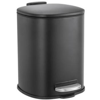 Capri Collection Black 3L Pedal Bin