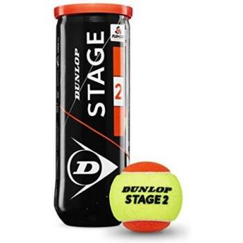 Dunlop Stage 2 Orange Tennis Balls - 24 Cans